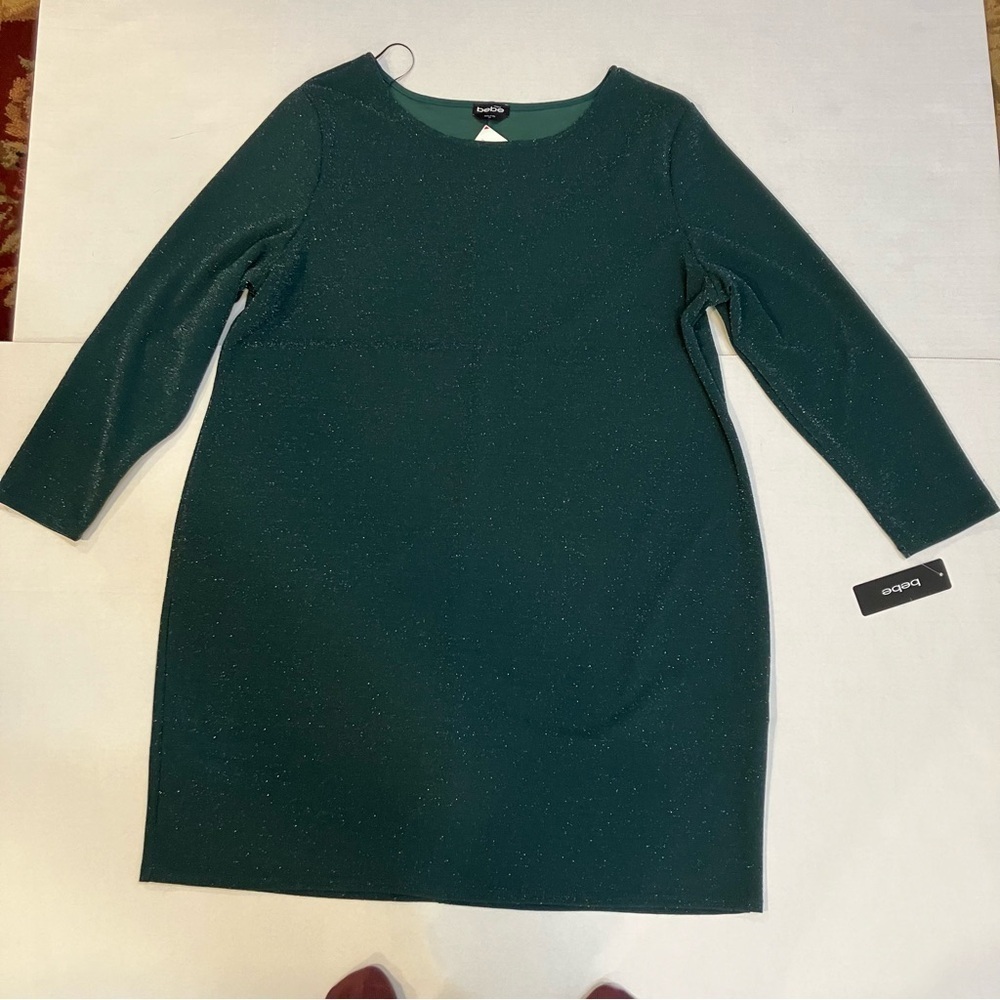 Bebe green dress size 3X